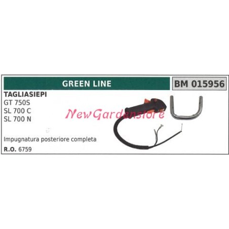 Hinterer Griff GREENLINE Heckenschere GT 750S 015956 | Newgardenstore.eu