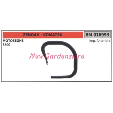 Poignée arrière pour moteur de tronçonneuse ZENOAH 3800 016993 | Newgardenstore.eu