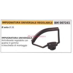 Impugnatura singola decespugliatore asta 28 mm antivibrante regolabile con blocchetto | Newgardenstore.eu
