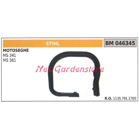 Poignée STIHL pour moteur de tronçonneuse MS 341 361 046345 | Newgardenstore.eu