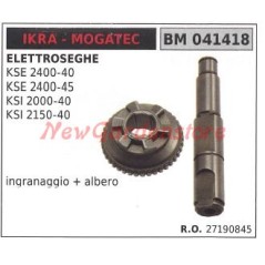 Engrenage IKRA avec arbre pour scie électrique KSE 2150-40 2400-40 041418 | Newgardenstore.eu