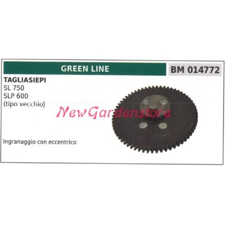 Eccentric gear GREENLINE hedge trimmer SL 750 SLP 600 014772 | Newgardenstore.eu