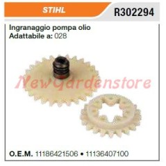 STIHL chainsaw oil pump gearbox 028 R302294