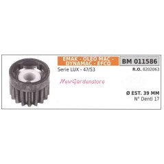 Roue dentée d'entraînement Tondeuse à gazon EMAK série LUX 011586 | Newgardenstore.eu