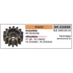 Ingranaggio semovenza SX MAORI rasaerba tosaerba tagliaerba MP 5819SVBQ 030898 | Newgardenstore.eu