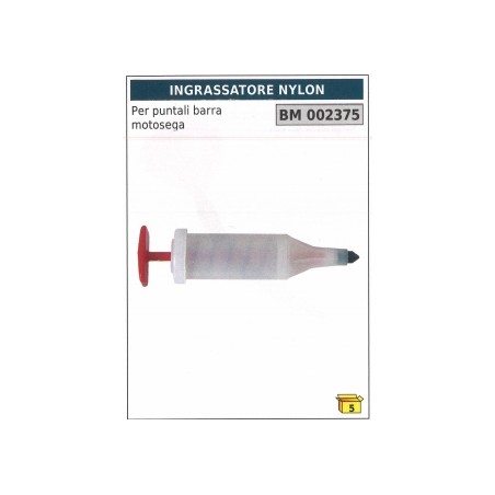 Engrasador de nylon para puntas de motosierra código 002375 | Newgardenstore.eu