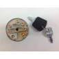 Ignition switch for lawn tractor mower