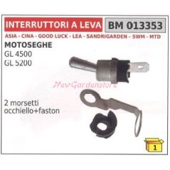 ASIA lever switch motor chainsaw GL 4500 5200 2 terminals 013353 | Newgardenstore.eu