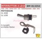 Interruttore a leva ASIA motore motosega GL 4500 5200  2 morsetti 013353