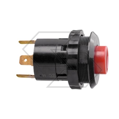 Illuminated push-button switch for agricultural tractor available in various colours | Newgardenstore.eu