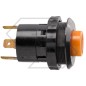 Illuminated push-button switch for agricultural tractor available in various colours