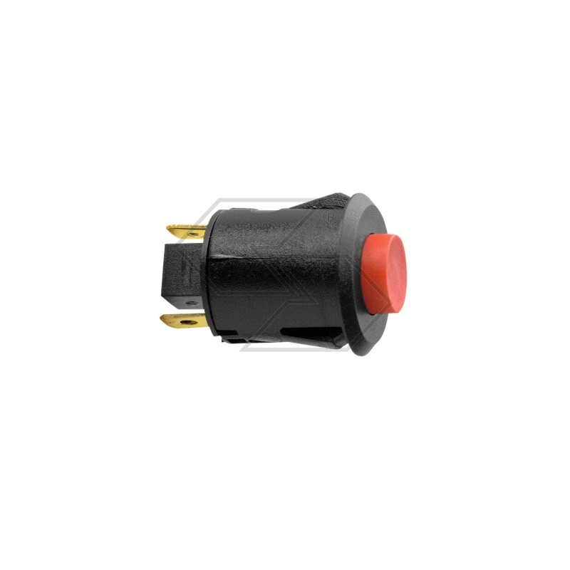 Normally open push-button switch for agricultural tractor in various colours