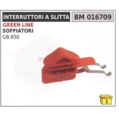 GREEN LINE GB 650 interrupteur à glissière pour souffleur 016709 | Newgardenstore.eu