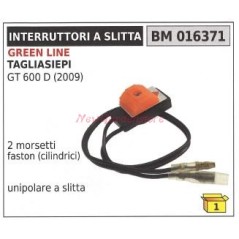 Interruttore a slitta GREEN LINE tagliasiepi GT 600 D (2009) unipolare 016371 | Newgardenstore.eu