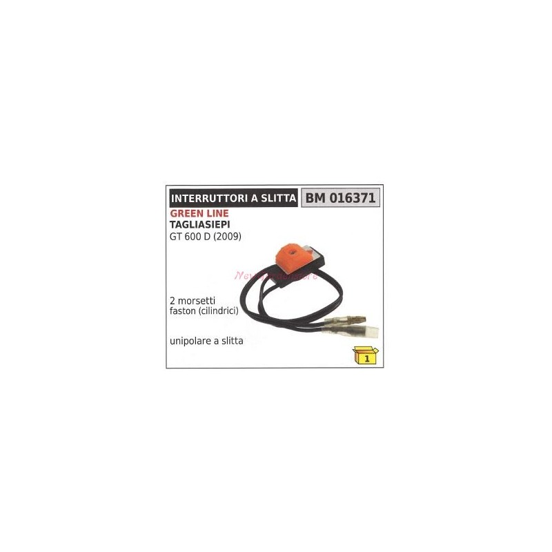 GREEN LINE interrupteur coulissant taille-haie GT 600 D (2009) unipolaire 016371