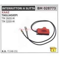 KAAZ interrupteur à glissière TM 2600M 3200M 028773 | Newgardenstore.eu