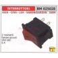 CINA switch 2 small faston terminals 250 VAC 6 A 025028