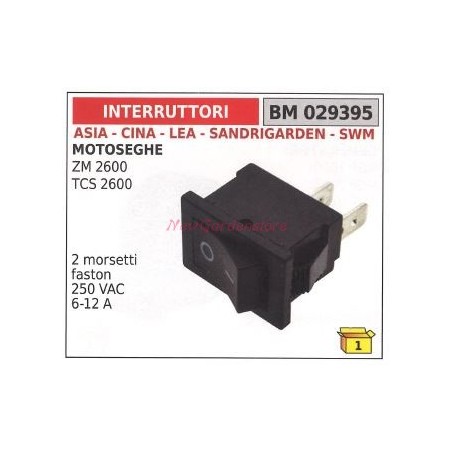 CINA chainsaw switch ZM 2600 TCS 2600 029395 | Newgardenstore.eu