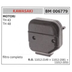 Filtro aria supporto e coperchio KAWASAKI tagliasiepi TH 34 48 006779 | Newgardenstore.eu