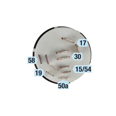 Interruttore di avviamento compatibile motore HATZ 1D41 - 1D50 - 1D81