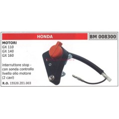 Interrupteur de sécurité huile moteur HONDA GX 110 140 160 15520-ZE1-003 | Newgardenstore.eu