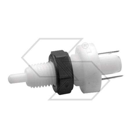 Short stop switch with external threaded ring nut for agricultural machine | Newgardenstore.eu