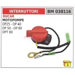 Switch DUCAR motor pumps DP 25 40 50 80 DPT 80 038116