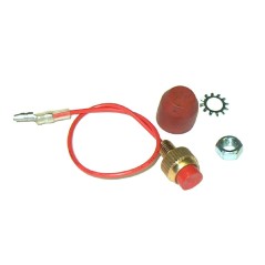 Electrical switch with male plug for 2-stroke brushcutter engine