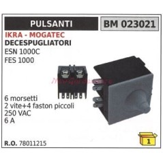 IKRA switch ESN 1000C FES 1000 brushcutter 6 terminals 023021 | Newgardenstore.eu