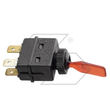 12V-10A long lever light switch for agricultural tractor in various colours | Newgardenstore.eu