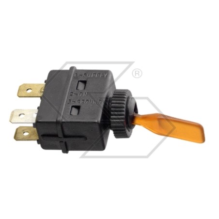 12V-10A long lever light switch for agricultural tractor in various colours