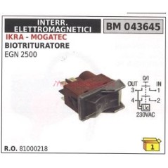 Interruptor magnético biotrituradora IKRA EGN 2500 043645 | Newgardenstore.eu