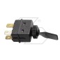 Non-luminous long-lever switch for agricultural tractor black colour