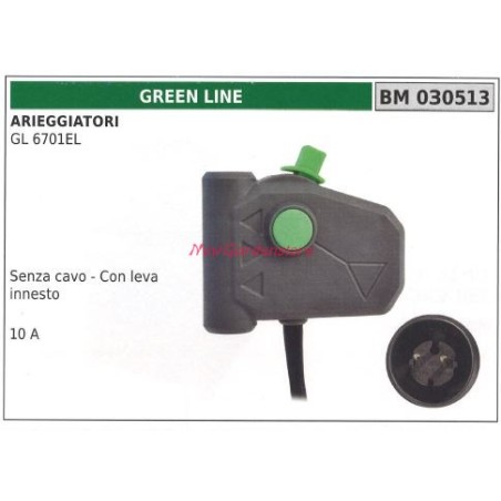 Interrupteur électrique pour tondeuse à gazon GREEN LINE moteur GL 6701EL 030513 | Newgardenstore.eu