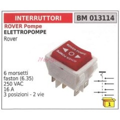 Interruttore ROVER POMPE motore elettropompa rover 013114