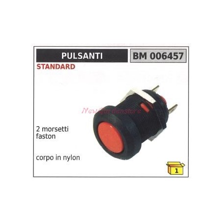 Interruptor STANDARD 2 terminales faston cuerpo nylon 006457 | Newgardenstore.eu