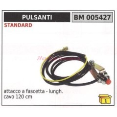 Interruttore STANDARD attacco a fascetta lunghezza cavo 120cm 005427