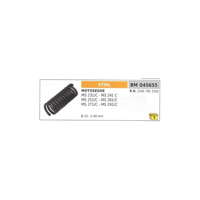 Antivibrante STIHL motosega MS231 241 251 261 271 291C 1141-791-3102 compatibile