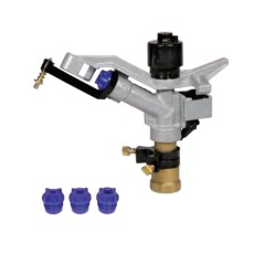 Large metal single-jet sprayer 1" female connection Ø 5 - 6,5 - 8-10 mm jets | Newgardenstore.eu