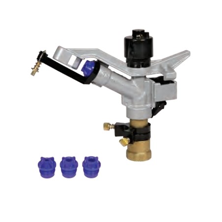 Large metal single-jet sprayer 1" female connection Ø 5 - 6,5 - 8-10 mm jets | Newgardenstore.eu