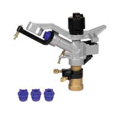 Large metal single-jet sprayer 1" female connection Ø 6,5 - 8 - 10 mm | Newgardenstore.eu