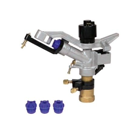 Large metal single-jet sprayer 1" female connection Ø 6,5 - 8 - 10 mm | Newgardenstore.eu