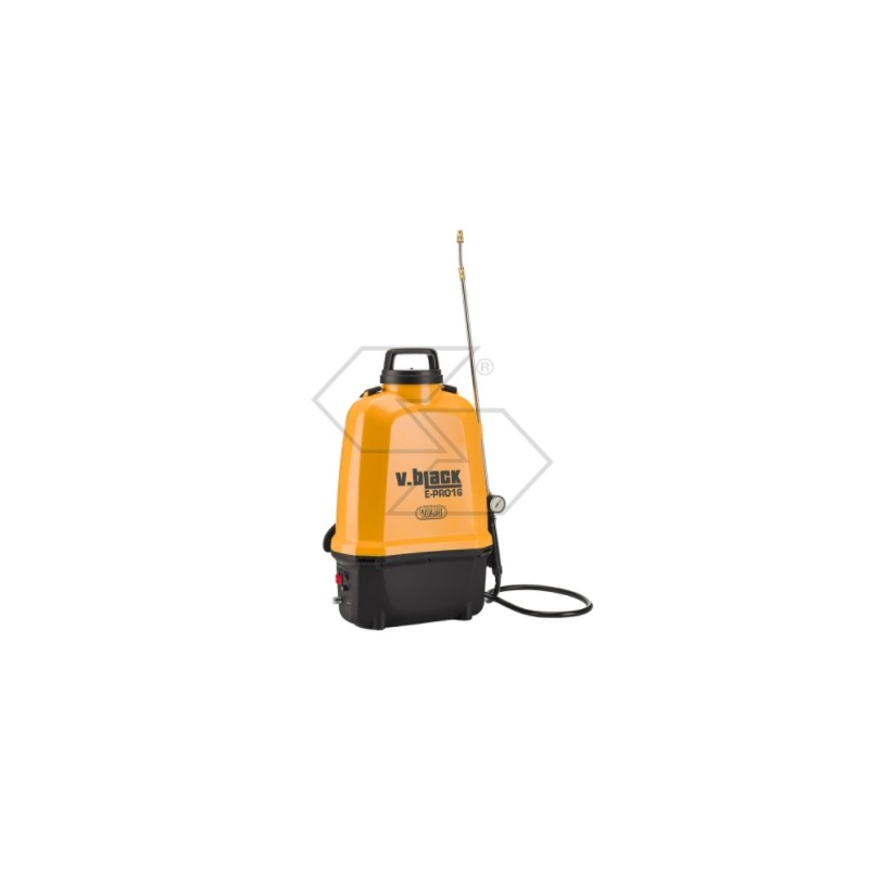 Akkusprühgerät V-BLACK E-PRO16 12V 2Ah max. Druck 5 bar Tank 16L Akkusprühgerät V-BLACK E-PRO16 12V 2Ah max. Druck 5 bar Tank 16L