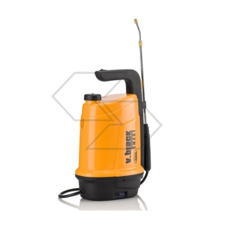 Pulverizador a batería V-BLACK SMART 12 V 8 Ah depósito 5 L con batería | Newgardenstore.eu