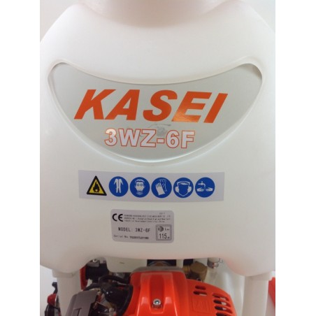 Petrol-assisted backpack sprayer 25.4cc 20 lt 3WZ6F KASEI 201052