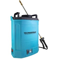 Sprühgerät TECNOSPRAY E16 16L Kapazität 12 V Lithium-Batterie und Ladegerät enthalten | Newgardenstore.eu