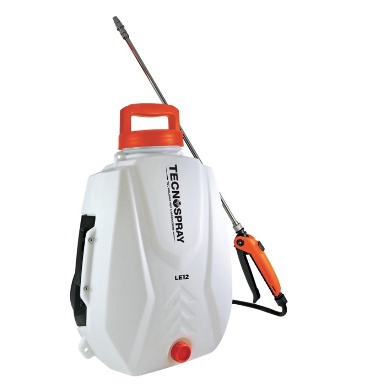 Sprayer TECNOSPRAY LE12 capacity 12L lithium battery 12V and charging included