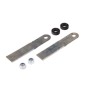 Kit 2 blades + 2 washers + 2 nuts compatible KLIPPO 22-317