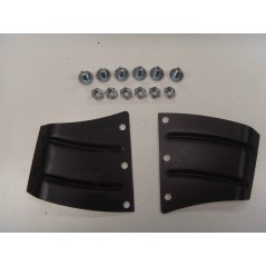 Kit d'ailettes en 2 parties pour lame de tracteur de pelouse ALKO T85 T750 T800 DOLMAR TM 85.13 514659 | Newgardenstore.eu