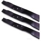 Kit 3 lame ORIGINALE STIGA trattorino tagliaerba modelli park121m 1134-9081-01